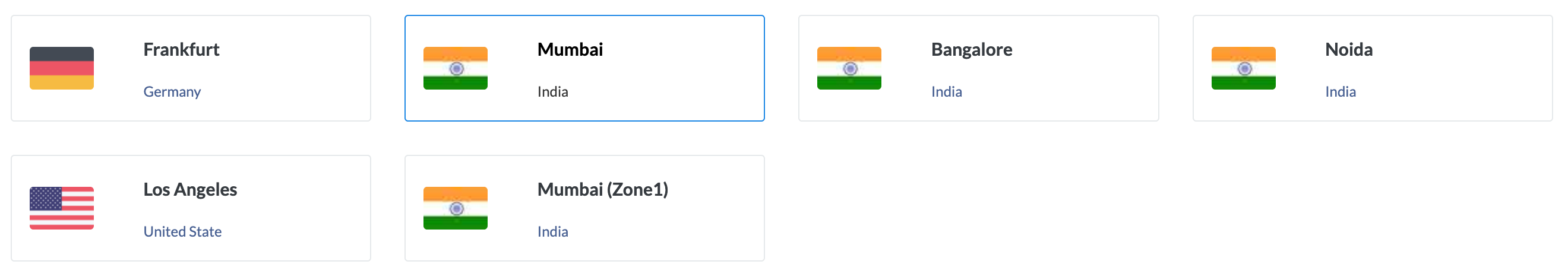 Data Server Location